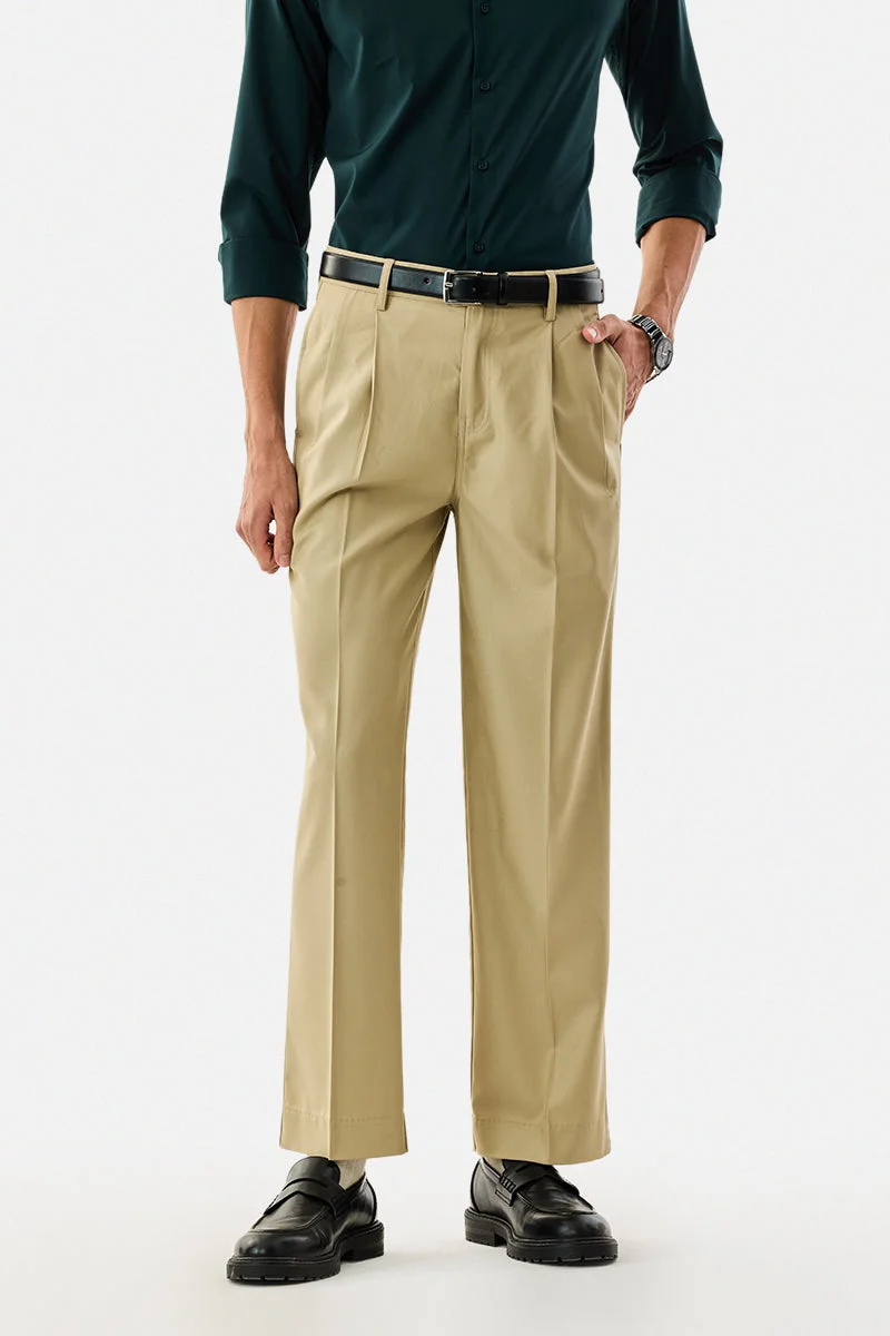 سنيتش Relaxed Fit Pleated Trousers